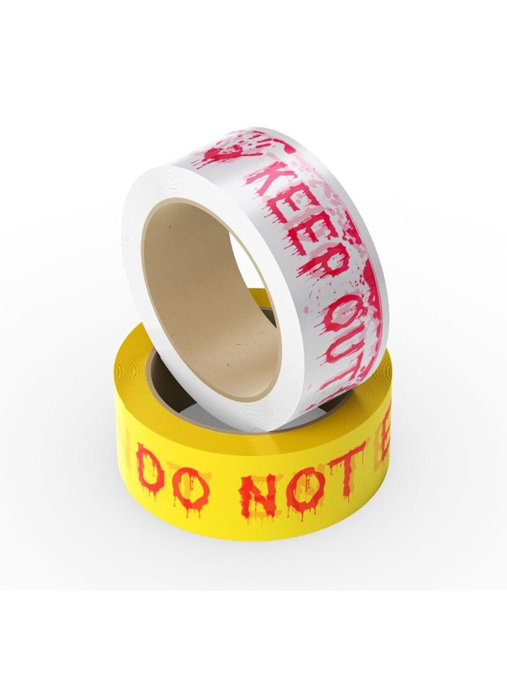 Halloween Decor KEEP OUT & DO NOT ENTER Tape Party Haunted Houses Danger Areas